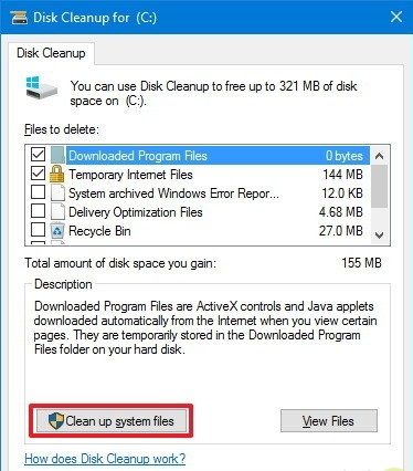 diskcleanup-system-files